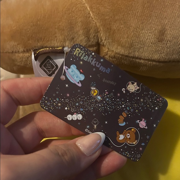 Rilakkuma Yellow Star Plushie - Picture 3 of 9